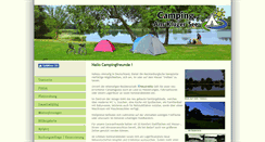 Desktop Screenshot of camping-kluger-see.de